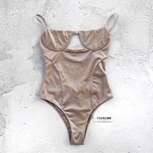 Hana Swim Women's Tan One Piece Swimsuit
